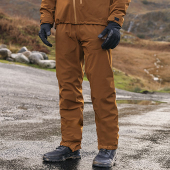 Knox Pantalones unisex Impass, color tabaco