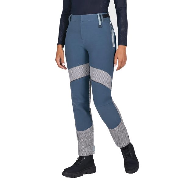 Knox Pantalones Urbane Pro Move para mujer en azul petr�leo