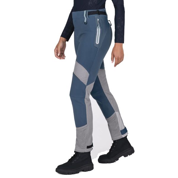 Knox Pantalones Urbane Pro Move para mujer en azul petr�leo