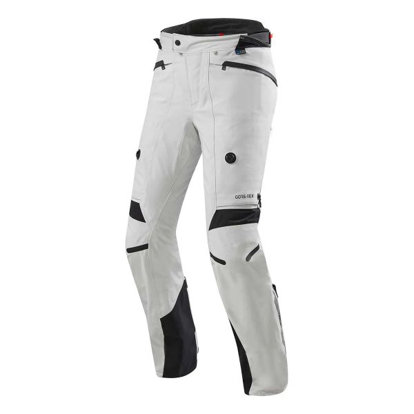 Pantalones moto REV'IT Poseidon 2 GTX Plata Negro Standard