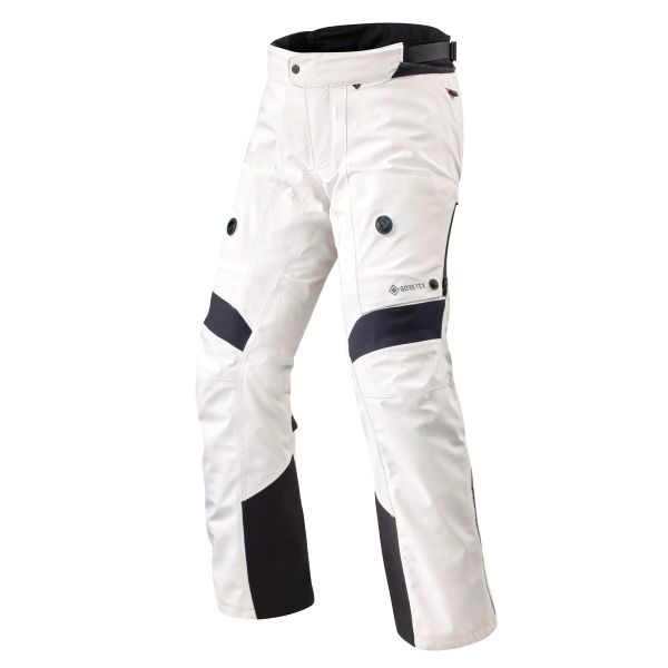 Pantalones moto REV'IT Poseidon 3 GTX Standard Silver Black Pantalones moto REV'IT Poseidon 3 GTX Standard Silver Black