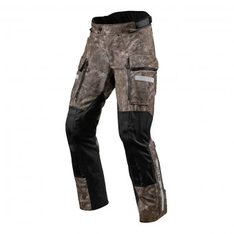 Pantalones moto REV'IT Sand 4 H2O Camuflaje Marrn Largo