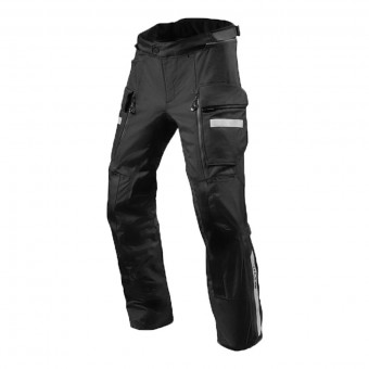 Pantalones moto REV'IT Sand 4 H2O Negro Corto