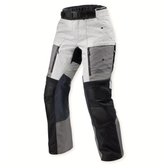 Pantalones moto REV'IT Sand 5 H2O Ladies Silver-Black Standard