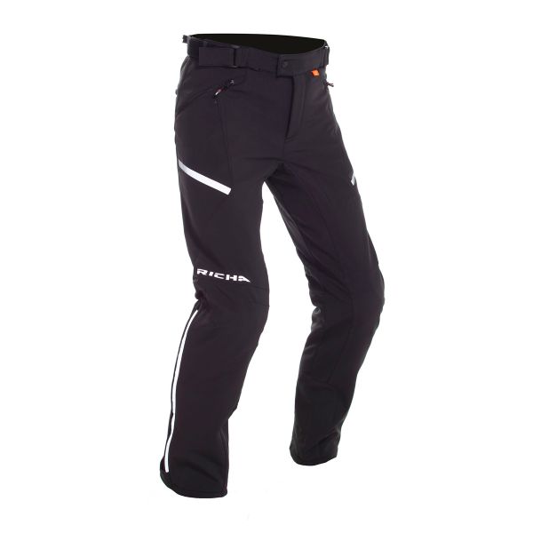 Pantalones moto Richa Softshell Black Pant