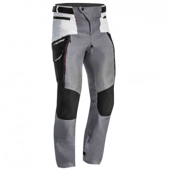 Pantalones moto Ixon Sicilia Pant Negro Gris Rojo