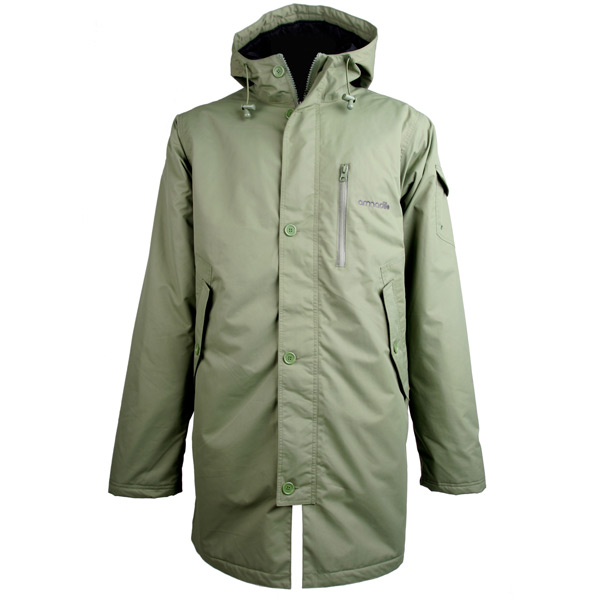 Cazadora moto Armadillo Parka Verde