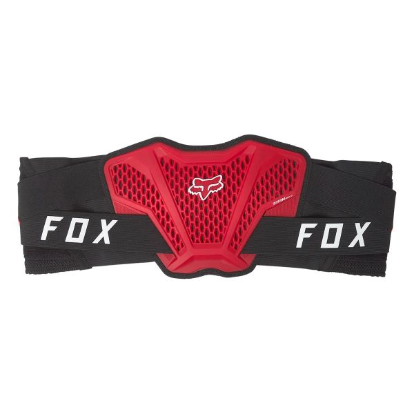 Faja moto FOX Titan Race Belt Black