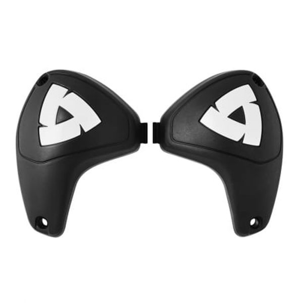 Coderas y hombreras moto REV'IT Elbow Slider Kit Negro Mate Blanco