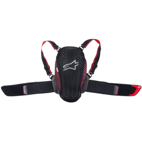 Espaldera Moto Alpinestars Nucleon KR-Y Youth Bkack Rojo