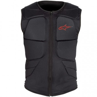 Espaldera Moto Alpinestars Track Protection Chaqueta Negro