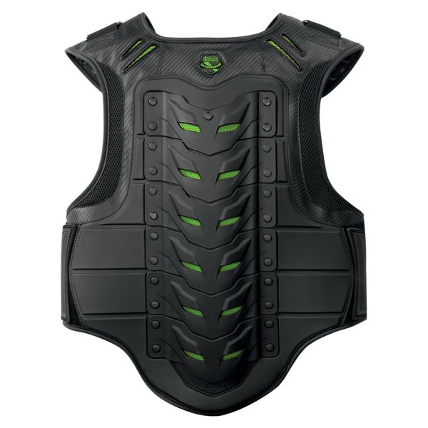 ICON Stryker Vest Black Green