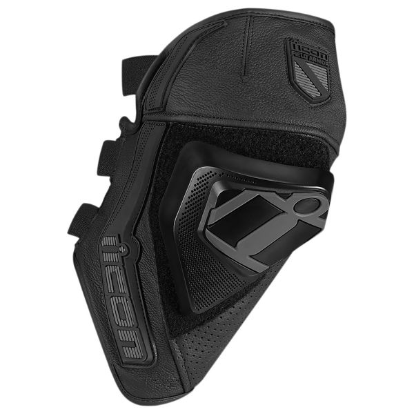 Rodilleras Moto ICON Cloverleaf Knee Black