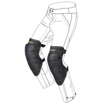 Rodilleras Moto Spidi K-Net Negro Rodilleras Moto Spidi K-Net Negro