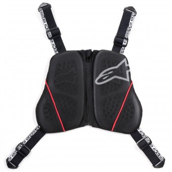 Protecciones moto Alpinestars Nucleon KR-C Negro Blanco Rojo Protecciones moto Alpinestars Nucleon KR-C Negro Blanco Rojo