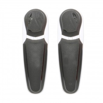 Sliders Moto Alpinestars Sliders SMX Plus Toe Negro Blanco