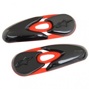 Sliders Moto Alpinestars SMX - Supertech R Puntera Deslizante Botas Rojo Negro
