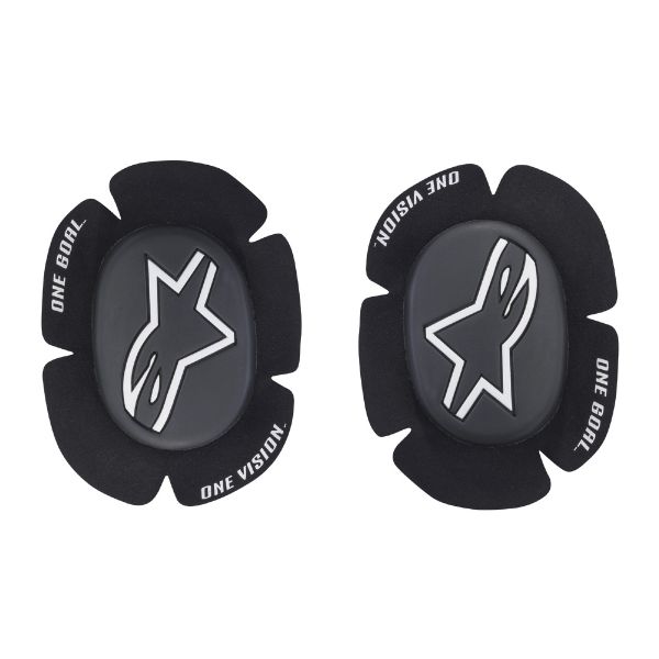 Sliders Moto Alpinestars GP Sport Evo Rodillera Negro Blanco Sliders Moto Alpinestars GP Sport Evo Rodillera Negro Blanco