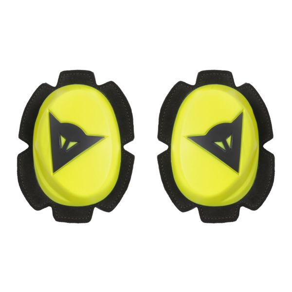 Sliders Moto Dainese Pista Knee Slider Fluo Yellow Black Sliders Moto Dainese Pista Knee Slider Fluo Yellow Black