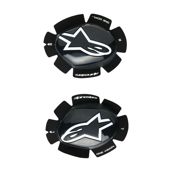 Sliders Moto Alpinestars GP Plus Knee Slider Black White