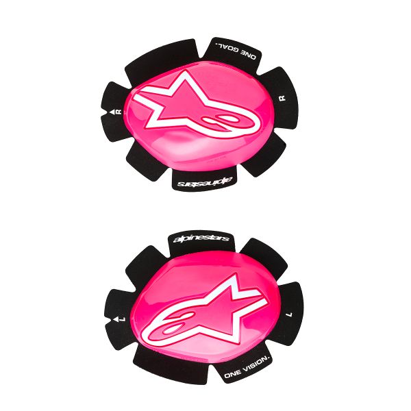 Sliders Moto Alpinestars GP Plus Knee Slider Pink Fluo White