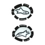 Sliders Moto Alpinestars GP Plus Knee Slider White Black
