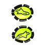 Sliders Moto Alpinestars GP Plus Knee Slider Yellow Fluo Black