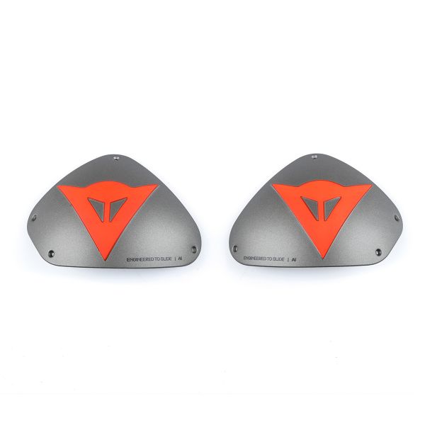 Sliders Moto Dainese Dets Aluminium Shoulder Plates Fluo Red