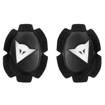 Sliders Moto Dainese Pista Knee Slider Black White Sliders Moto Dainese Pista Knee Slider Black White