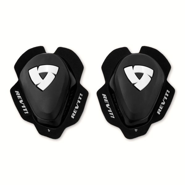 Sliders Moto REV'IT Knee Slider Set 2 Black White