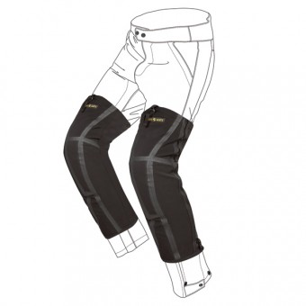 Rodilleras Moto Spidi Snug Knee Negro
