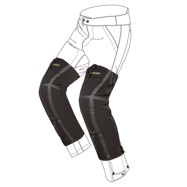 Rodilleras Moto Spidi Snug Knee Negro