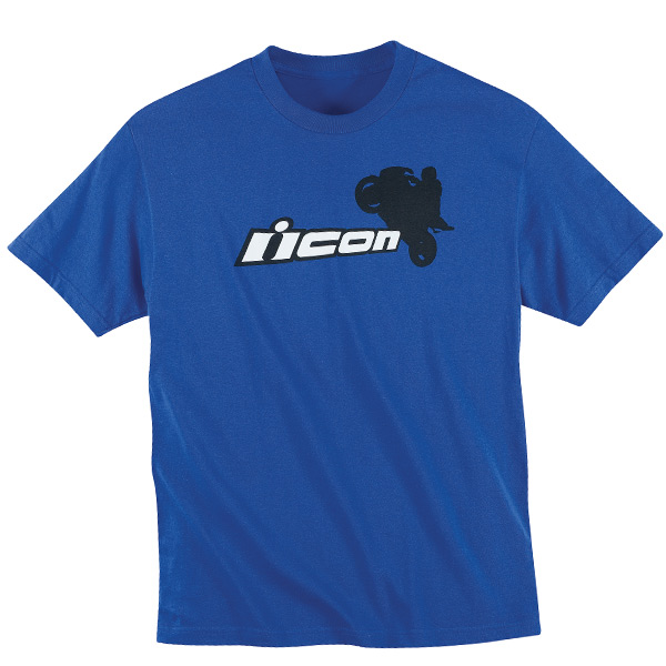 Camisetas Moto ICON Balance Point Tee Blue