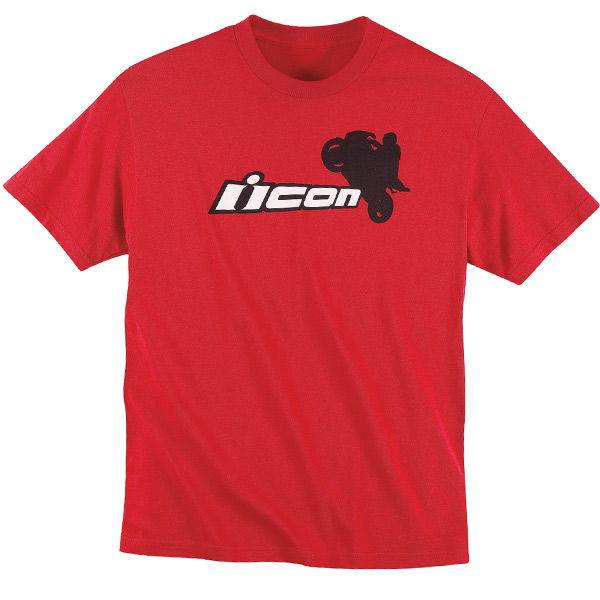 Camisetas Moto ICON Balance Point Tee Red