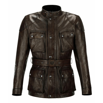 Chaquetas moto Belstaff Trialmaster Leather Antique Black Brown Chaquetas moto Belstaff Trialmaster Leather Antique Black Brown