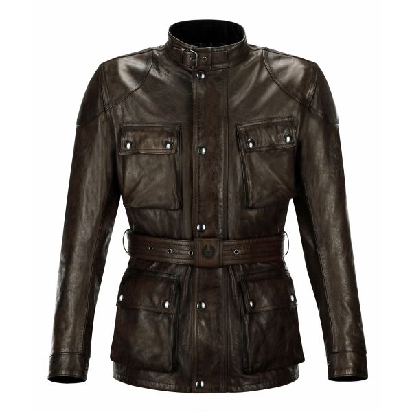 Chaquetas moto Belstaff Trialmaster Leather Antique Black Brown Chaquetas moto Belstaff Trialmaster Leather Antique Black Brown