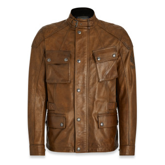 Chaquetas moto Belstaff Turner Antique Burnt Cuero Chaquetas moto Belstaff Turner Antique Burnt Cuero