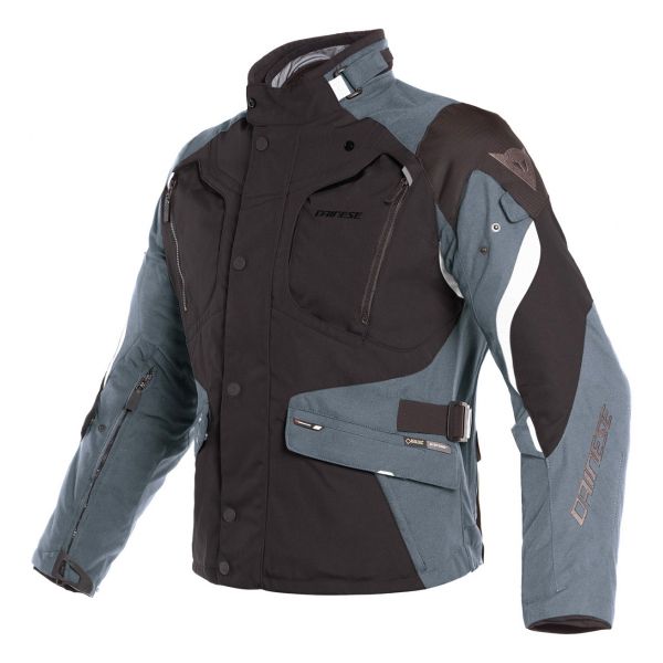Chaquetas moto Dainese Dolomiti Gore-Tex Black Ebony Light Grey