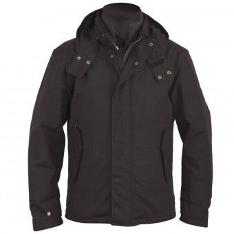 Cazadora moto Helstons Lincoln Black