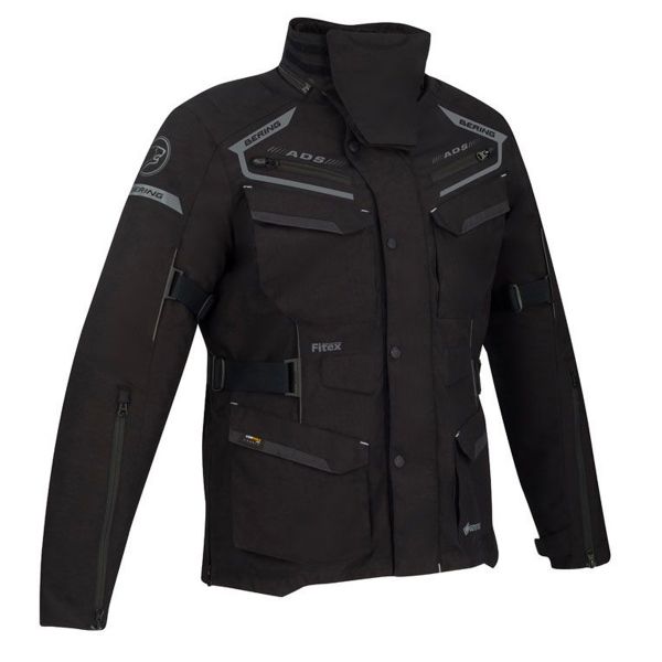Chaquetas moto Bering Minsk Gore-Tex Black Grey Chaquetas moto Bering Minsk Gore-Tex Black Grey