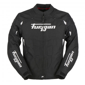 Furygan Parker Black White + Fury Air Bag System