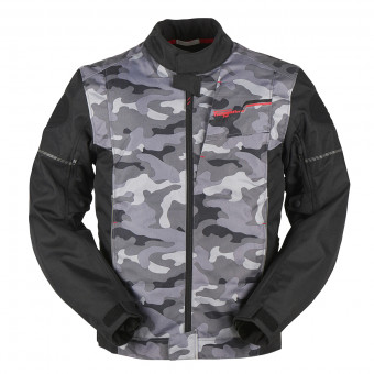 Furygan Riley Negro Camuflaje + Fury Air Bag System