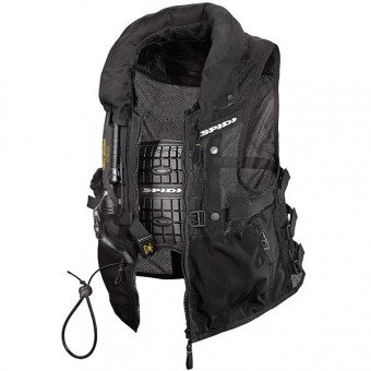 Cazadora moto Spidi Airbag Neck DPS Negro