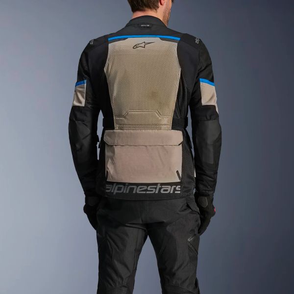 Alpinestars Andes Air Drystar Negro Laurel Gris Azul Brillante