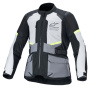 Chaquetas moto Alpinestars Andes Air Drystar Ice Grey Dark Grey Black