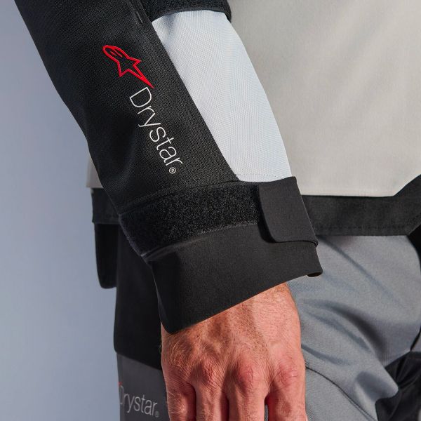 Alpinestars Andes V4 Drystar Dark Gray Ice Gray Black Yellow Fluo