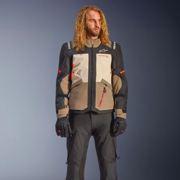 Alpinestars Andes V4 Drystar Walnut Mastic Black