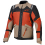 Chaquetas moto Alpinestars Andes V4 Drystar Walnut Rust Black