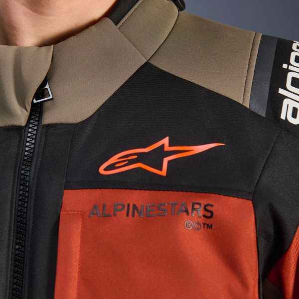 Alpinestars Andes V4 Drystar Walnut Rust Black