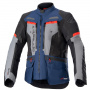 Chaquetas moto Alpinestars Bogota Pro Drystar Azul Oscuro Negro Rojo Brillante